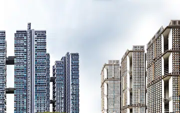 Skyline view of Dawson HDBs