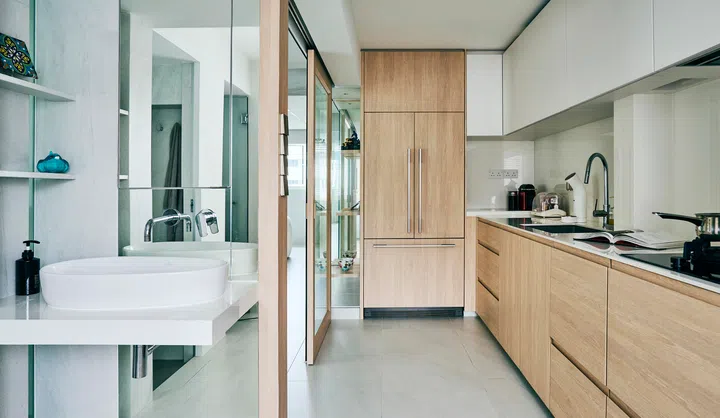 The kitchen is “small but mighty,” as Nikki puts it.