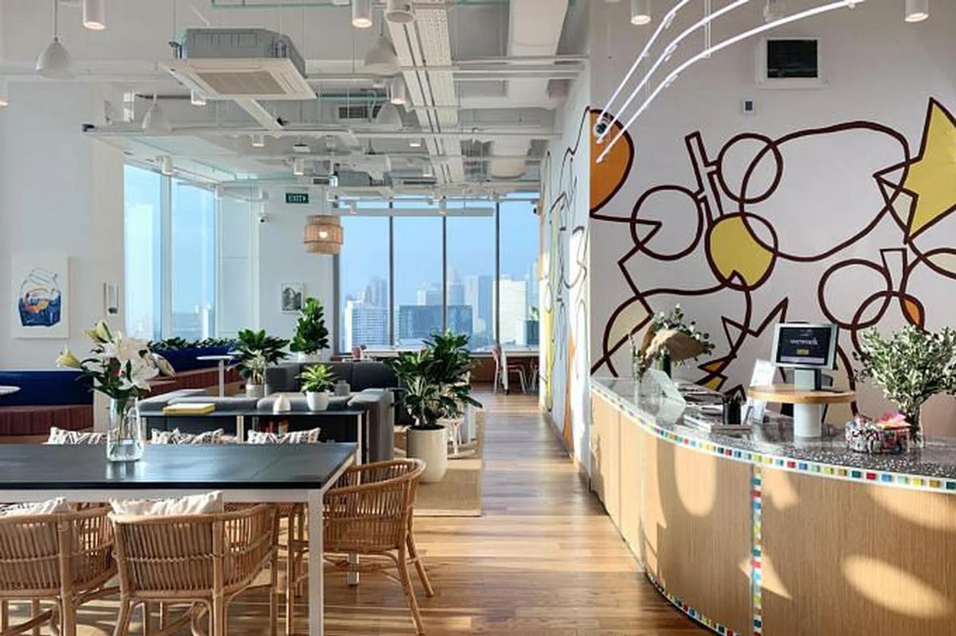 WeWork co-working space at 380 Jalan Besar