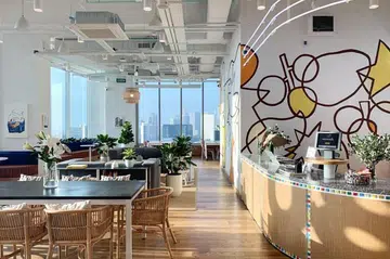 WeWork co-working space at 380 Jalan Besar