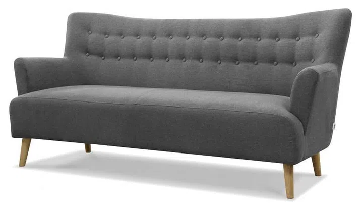 sofa, fabric upholstered, Scandinavian design, danish design