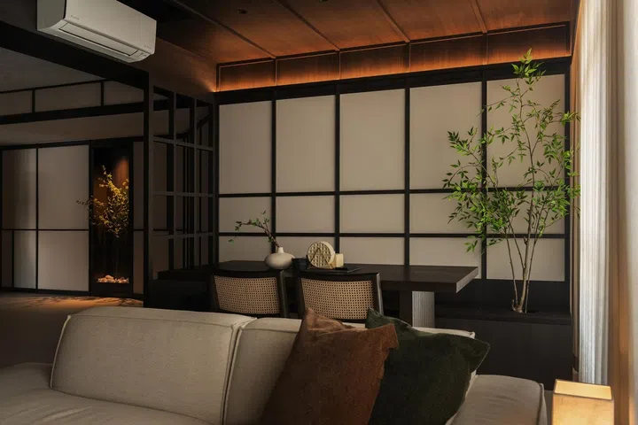 Si Ling used her own home to intentionally explore new material combinations, proportions and contrasts, creating a design language unique to this space.