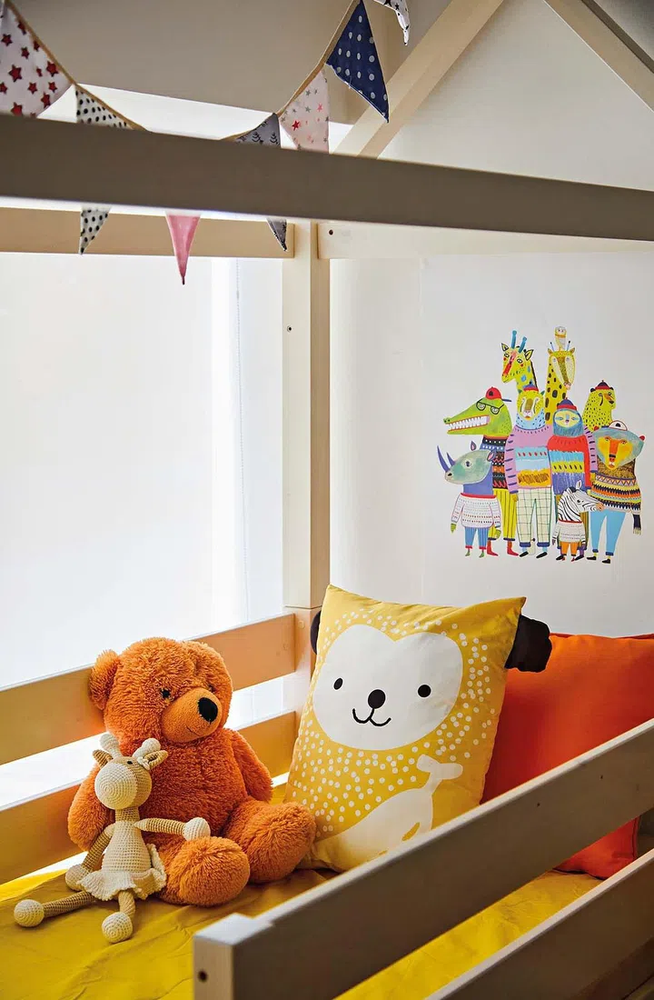 Immerse your little explorer in a world of vibrant colors, playful animal prints, and enchanting jungle murals from children's furniture store, Kids Haven