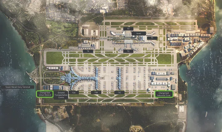 Changi Airport Terminal 5 plan.