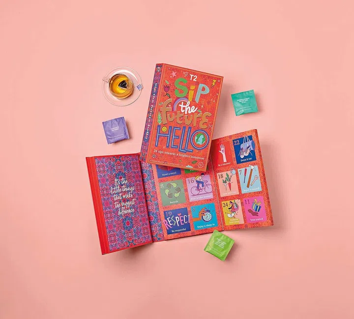 T2 Advent Calendar, $50 each