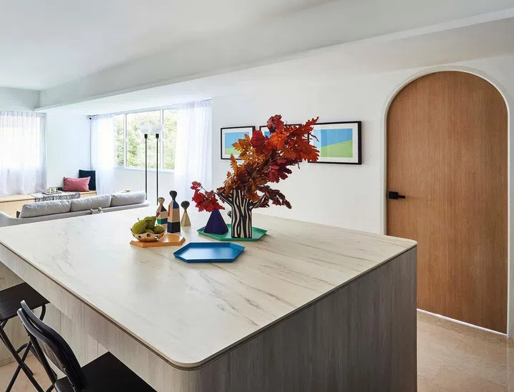 House Tour: $130k renovation for a three-room Bukit Merah HDB Resale flat to create space and privacy