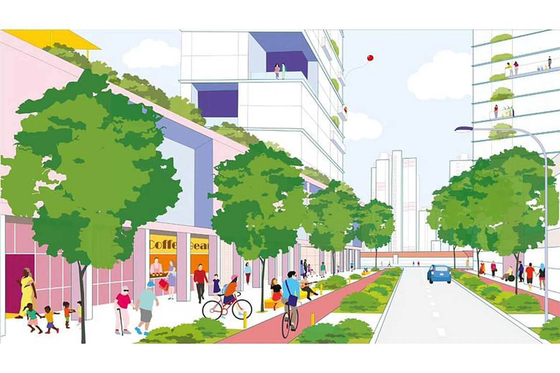 cbd in singapore to have housing