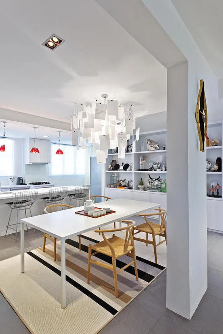 scandinavian, grey, wood tones, renovation, interior design, scandi-style, scandi, dining room