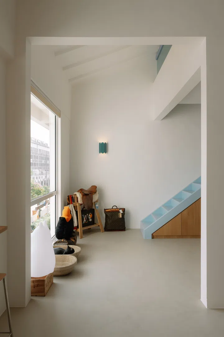 The apartment’s largest window was one of the most challenging elements to realise.