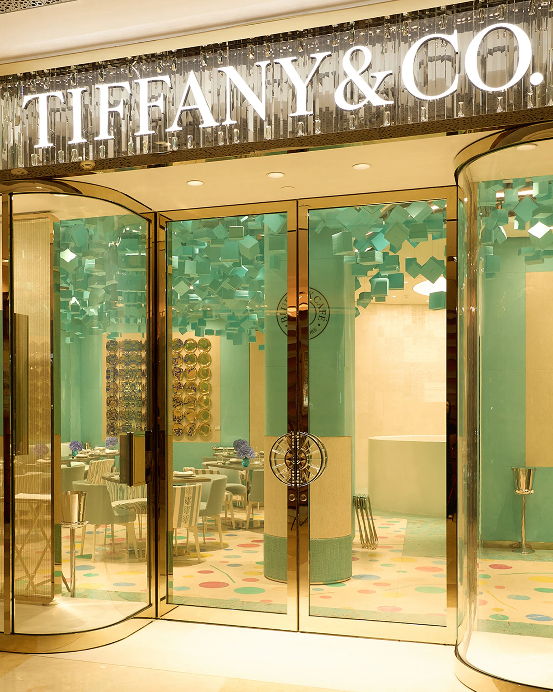 The Blue Box Cafe opened in end July 2026, on the third floor of ION Orchard.