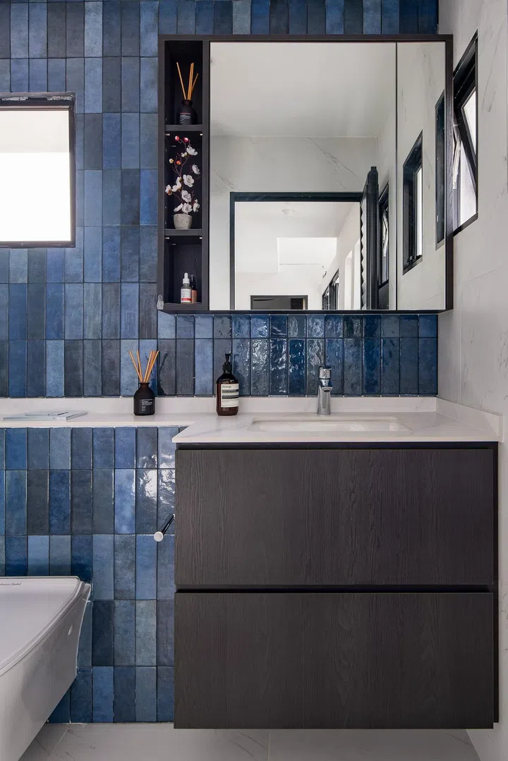 bathroom Koze Studios executive mansionette scandi style