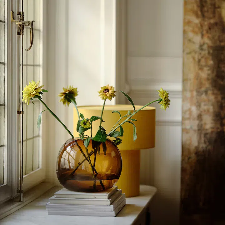 IKEA STOCKHOLM 2025 Mouth-blown Glass Vase by Paulin Machado, $39.90