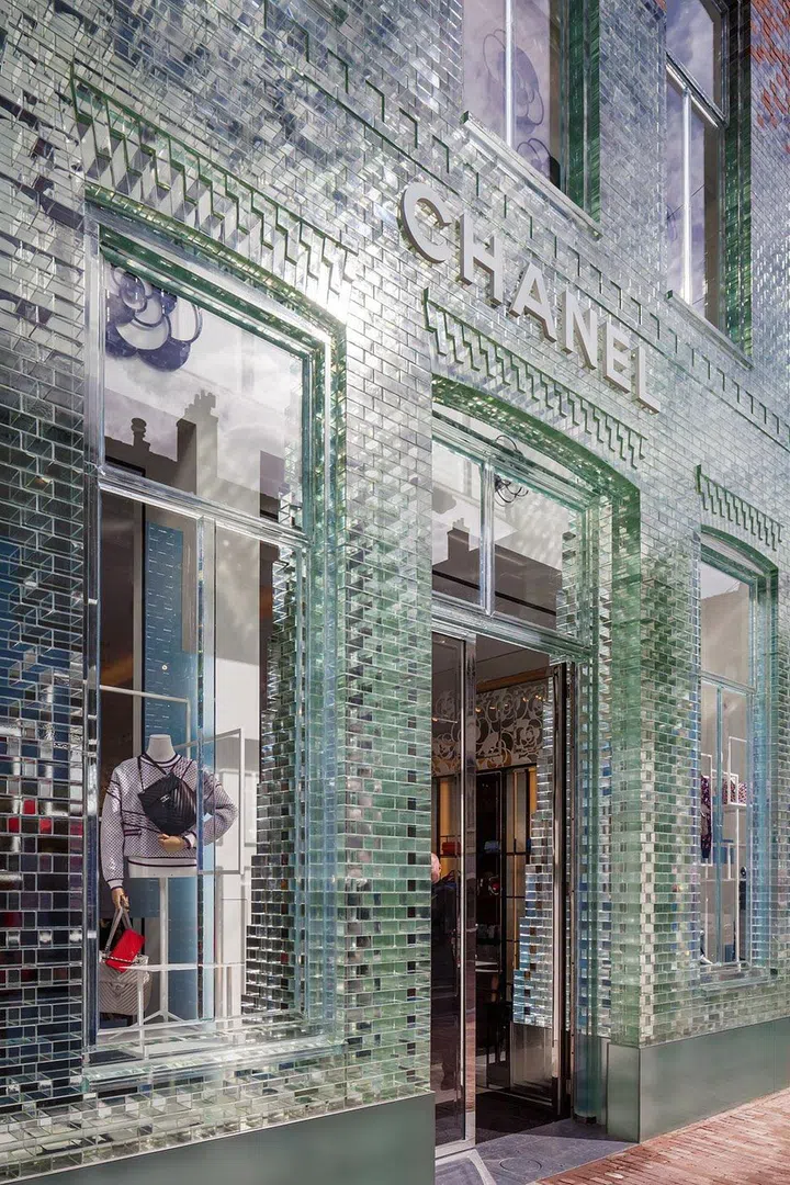 Chanel crystal houses amsterdam boutique MVRDV