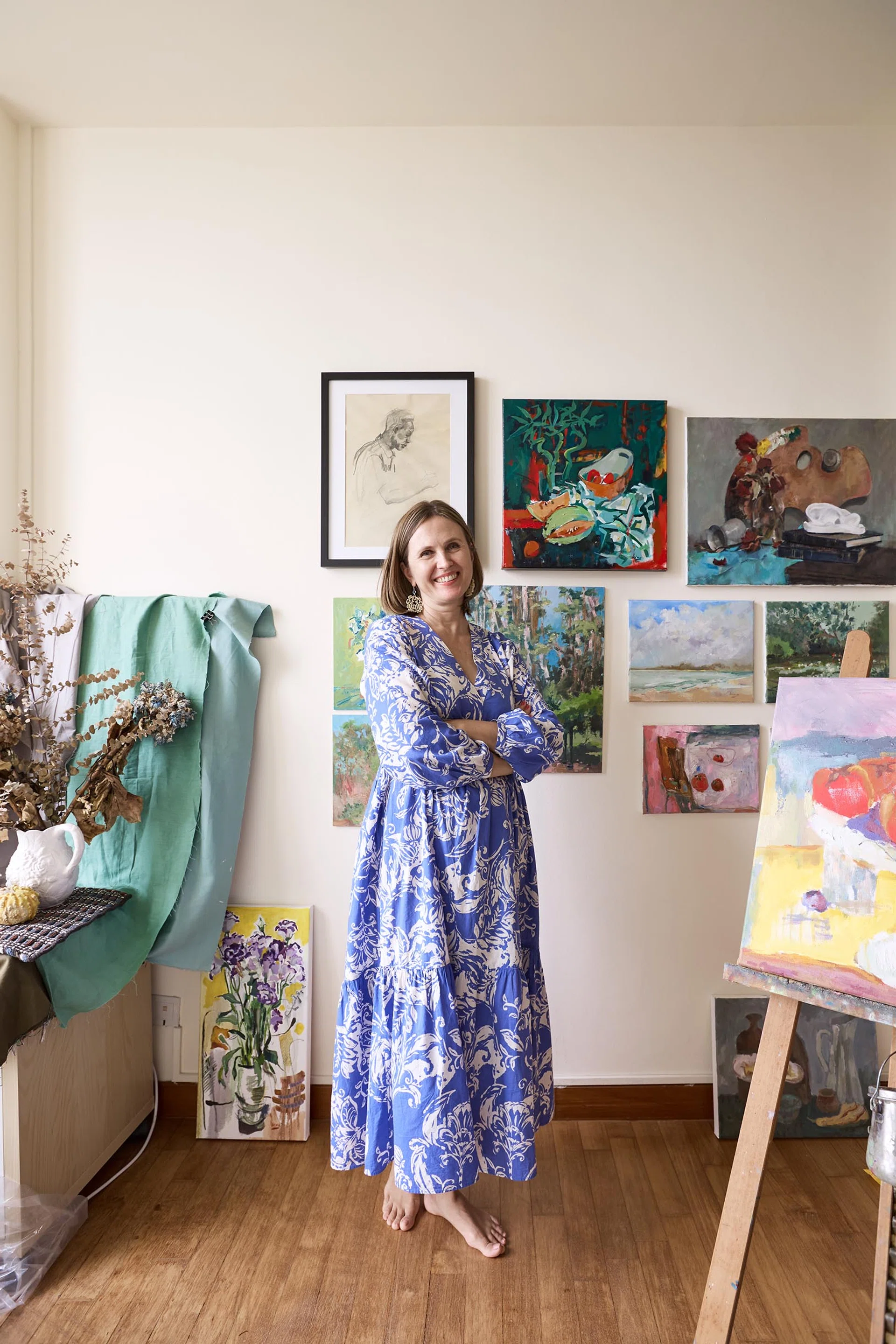 The home of artist Irina Forrester, reflecting her life, work, and journey through art and family.