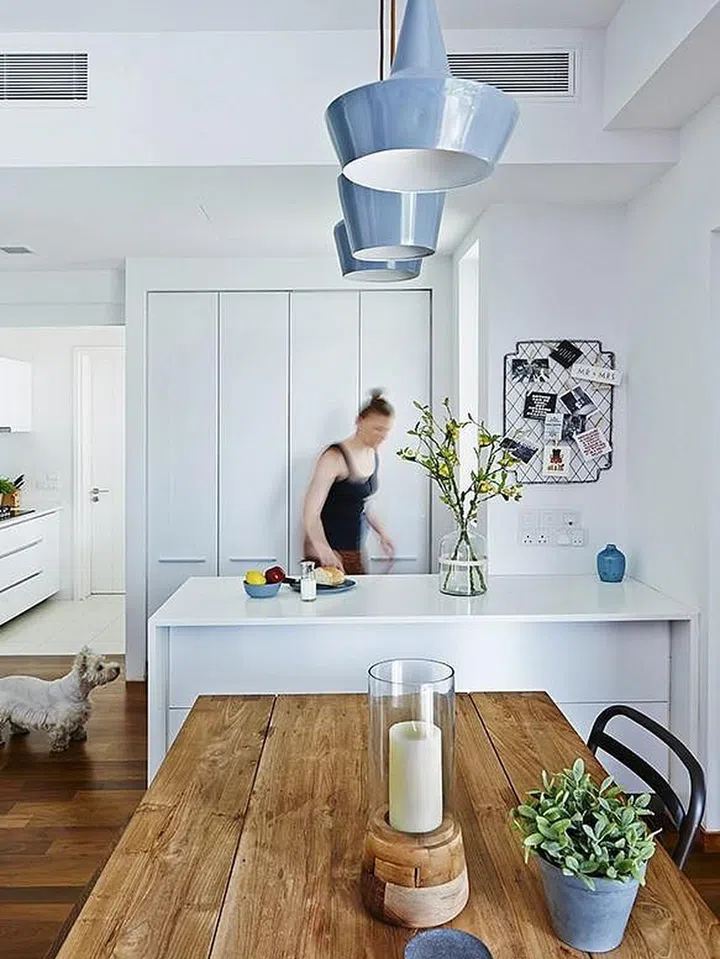 scandinavian, grey, wood tones, renovation, interior design, scandi-style, scandi, dining room