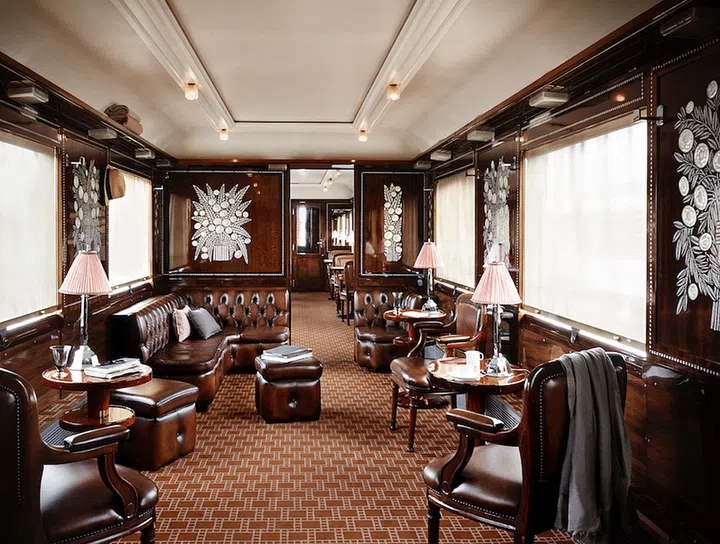 lalique crystal and glassware Orient Express