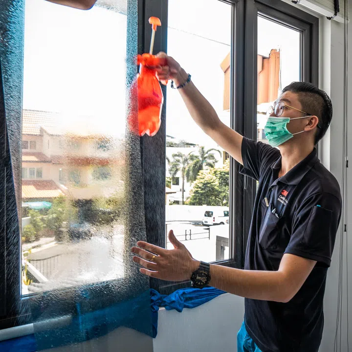 Applying window film directly to the glass helps reduce heat before it enters the home.