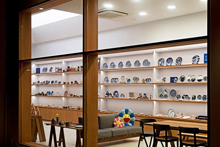 Window view of the Supermama Singapore store located at 213 Henderson Road.