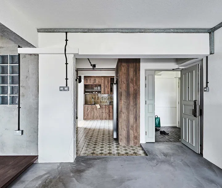 House Tour: $120k Industrial Reno for a 50-year-old 5-Room HDB in Geylang Bahru