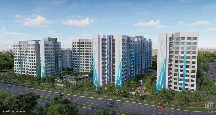 Tampines GreenTopaz BTO artist's impression. Image by HDB