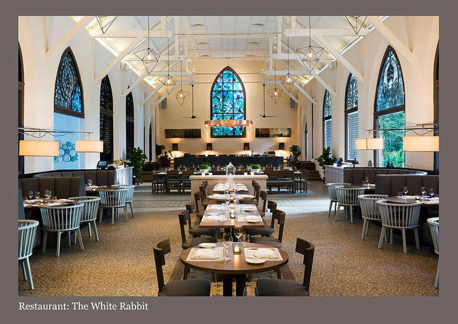 The White Rabbit, 39C Harding Road Dempsey Hill was a popular restaurant that opened in 2008 and closed in 2021.