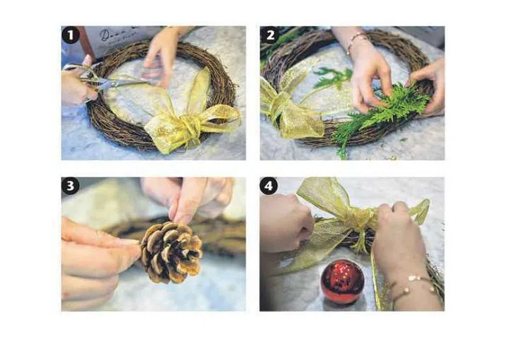 Christmas Wreath Workshop: 4 Steps to DIY your own Christmas Wreath