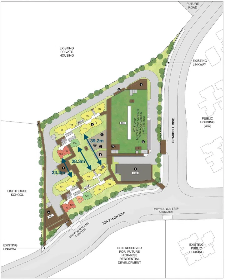 Toa Payoh Ascent site plan.