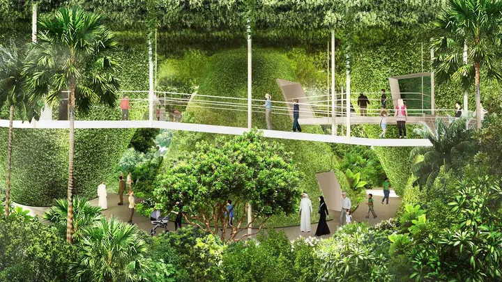 the design of Singapore Pavilion for Dubai Expo 2020 