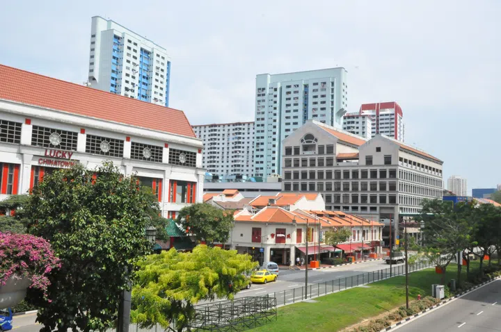 Singapore’s Chinatown, an ethnic neighborhood featuring Chinese cultural elements and a historically concentrated ethnic Chinese population, as seen on August 15, 2012.