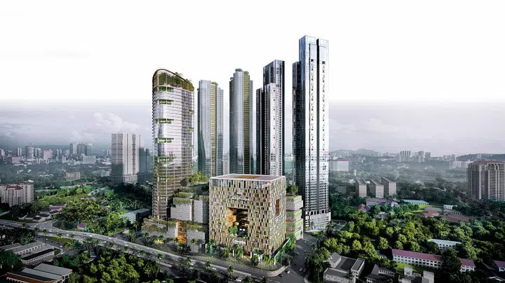 The Astaka @ 1 Bukit Senyum in Johor Bahru, Malaysia