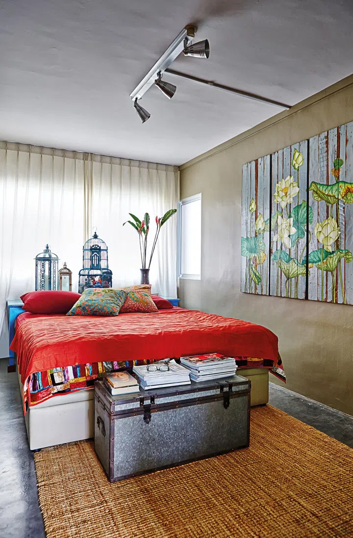 eclectic, raw, balinese, water-stained, restored
