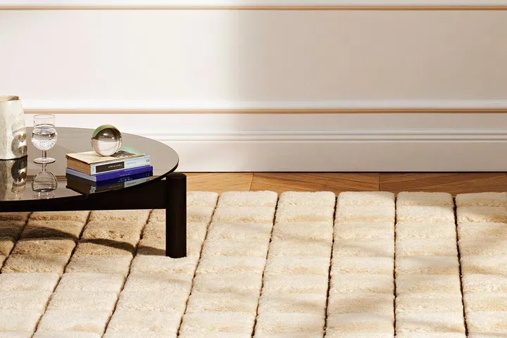 Cassina Sahara Grid carpet from W Atelier