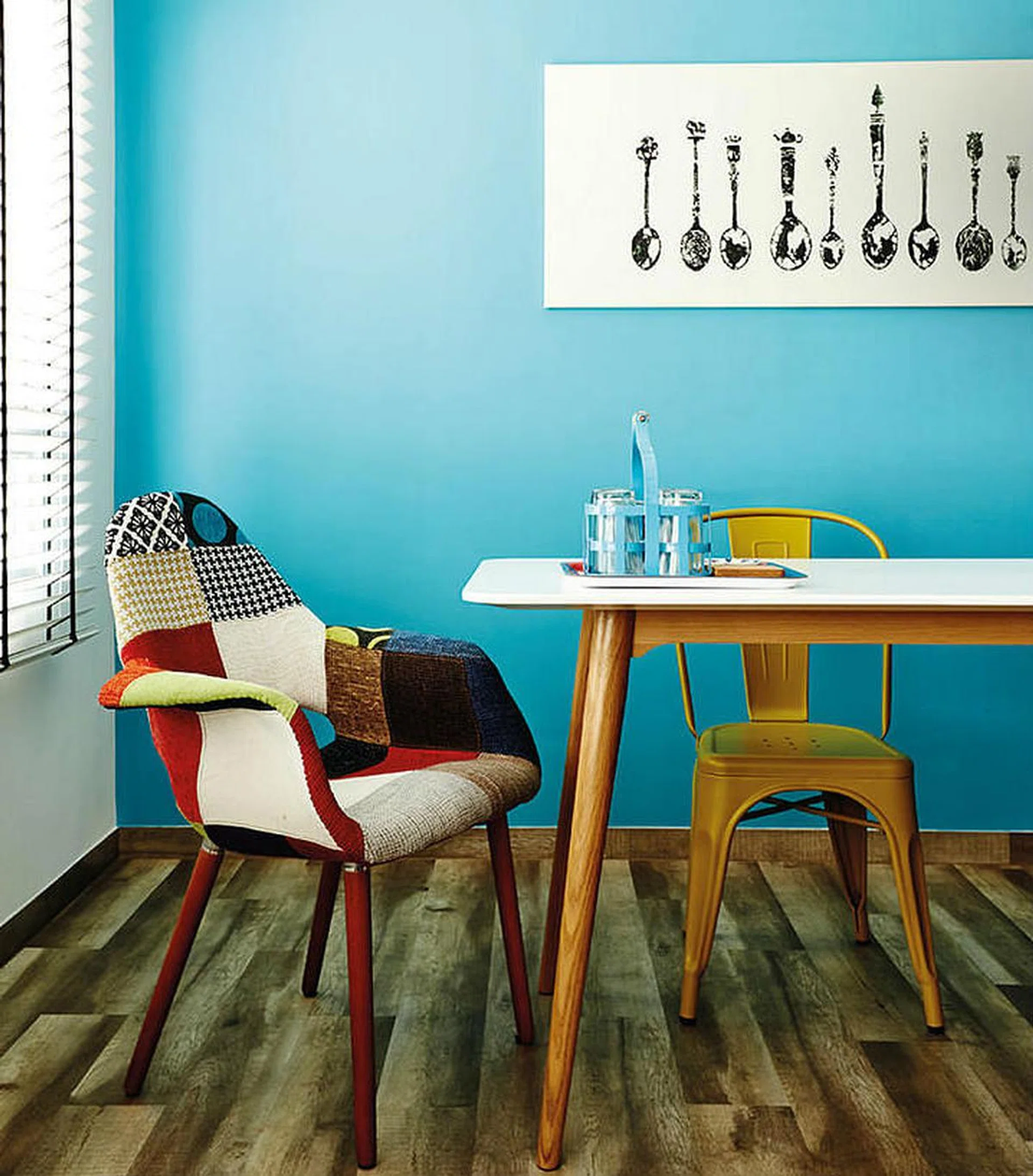 Three-D Conceptwerke, paint colour, choosing colour