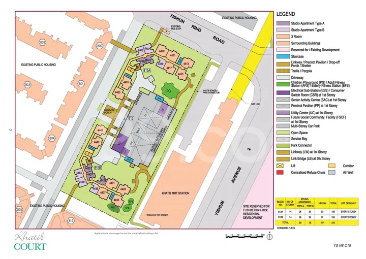 Khatib Court Site Plan