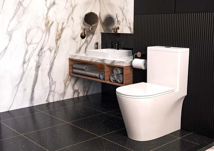 With its one-piece design, the WO9030F is easy to maintain and exudes a gentle sensuality with its seamless approach.