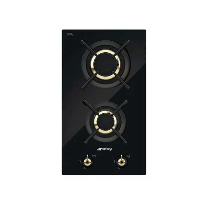 Smeg PC32GNO 30cm Gas Hob with 2 Burners