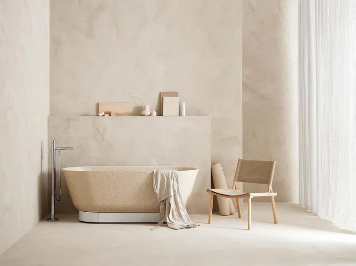 Helsinki Habitare Furniture Fair: 5 Home decor trends you should know (Woodio Flow freestanding bathtub)