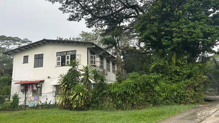 More of such larger terraces line the street on the left side along Jalan Hang Jebat.