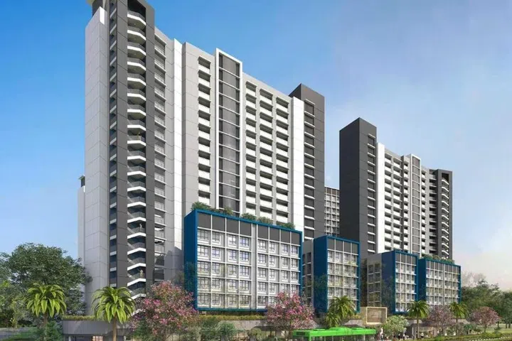 Artist's impression of the Bayshore Vista HDB BTO estate launched in the October 2024 BTO sales exercise.