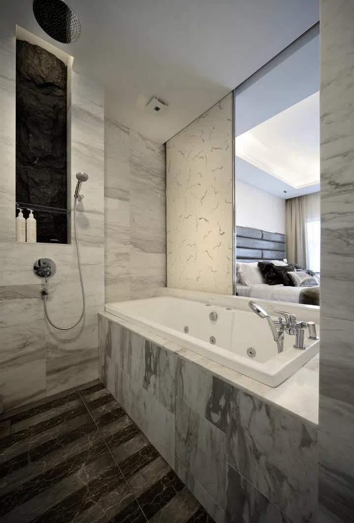 Same goes for this terrace house in Pasir Ris. Interior design: Haire Living