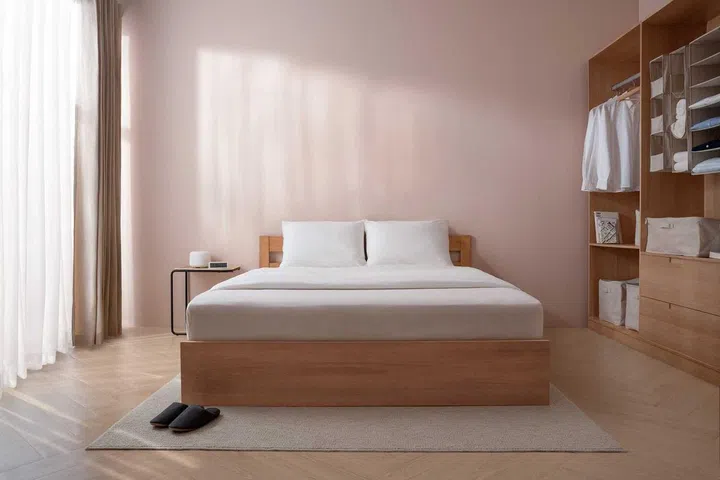 MUJI Rubberwood storage bed price