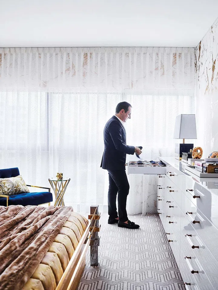 Everything has been carefully designed, from the layout of the spaces to the drawer configurations.