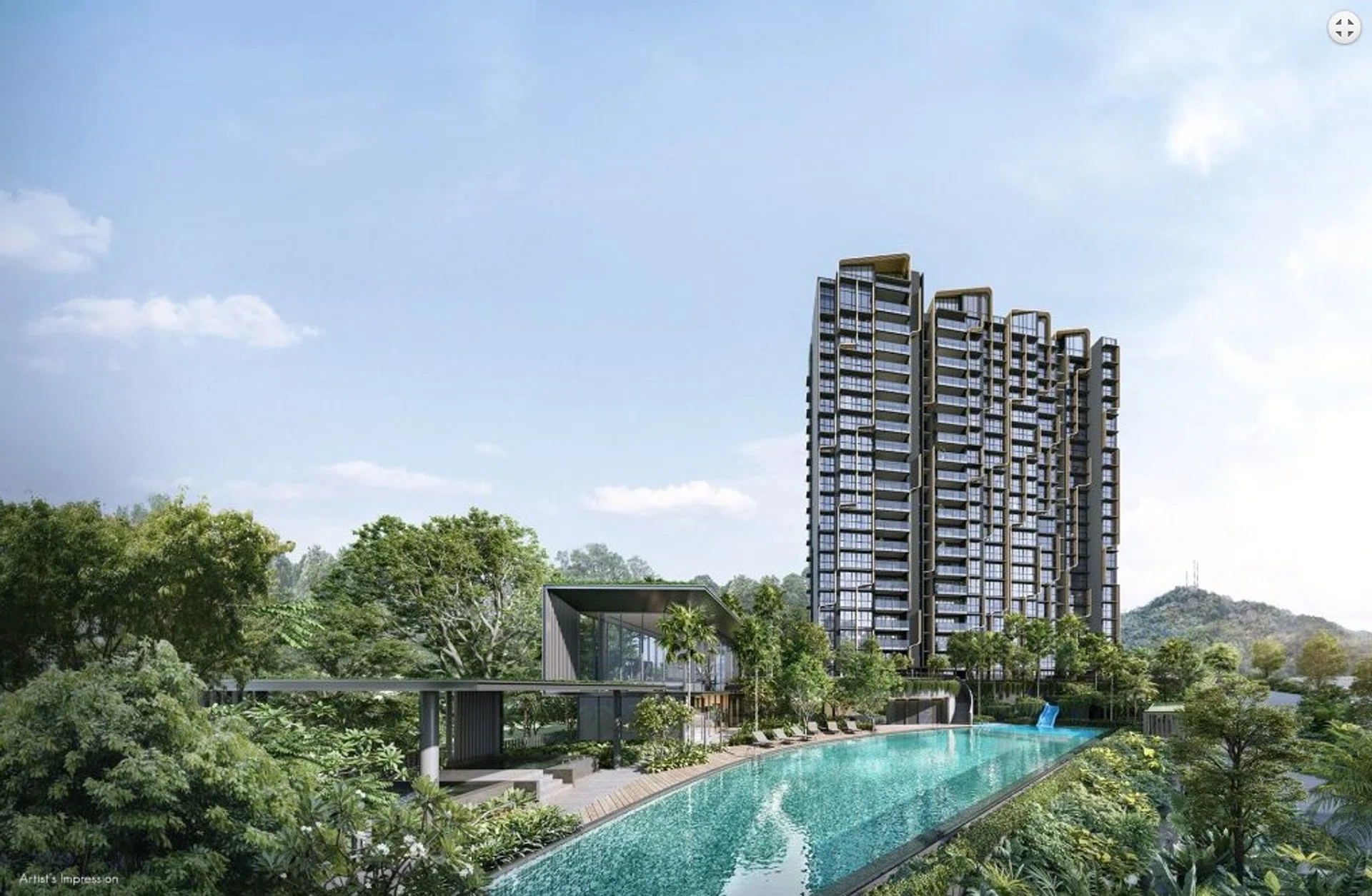 Artist's impression of 8@BT Condo.