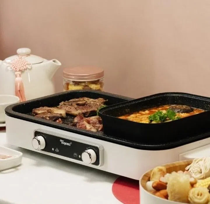 TOYOMI ComboCooker Hotpot & BBQ Grill 6319