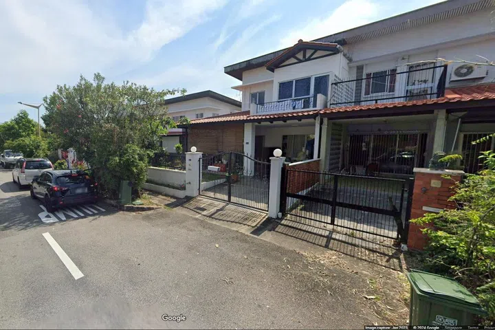 Street view of Jalan Chempaka Kuning.