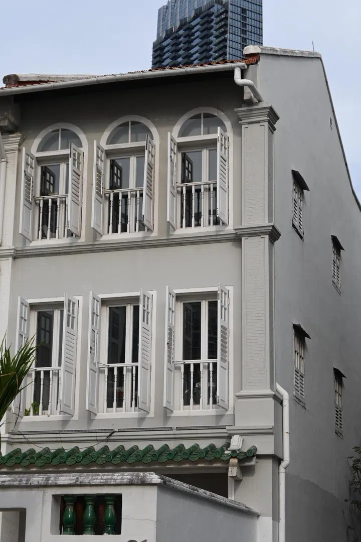 The upper floors of shophouses can vary in use, though residential units are becoming increasingly rare. Image: Isabel Lim