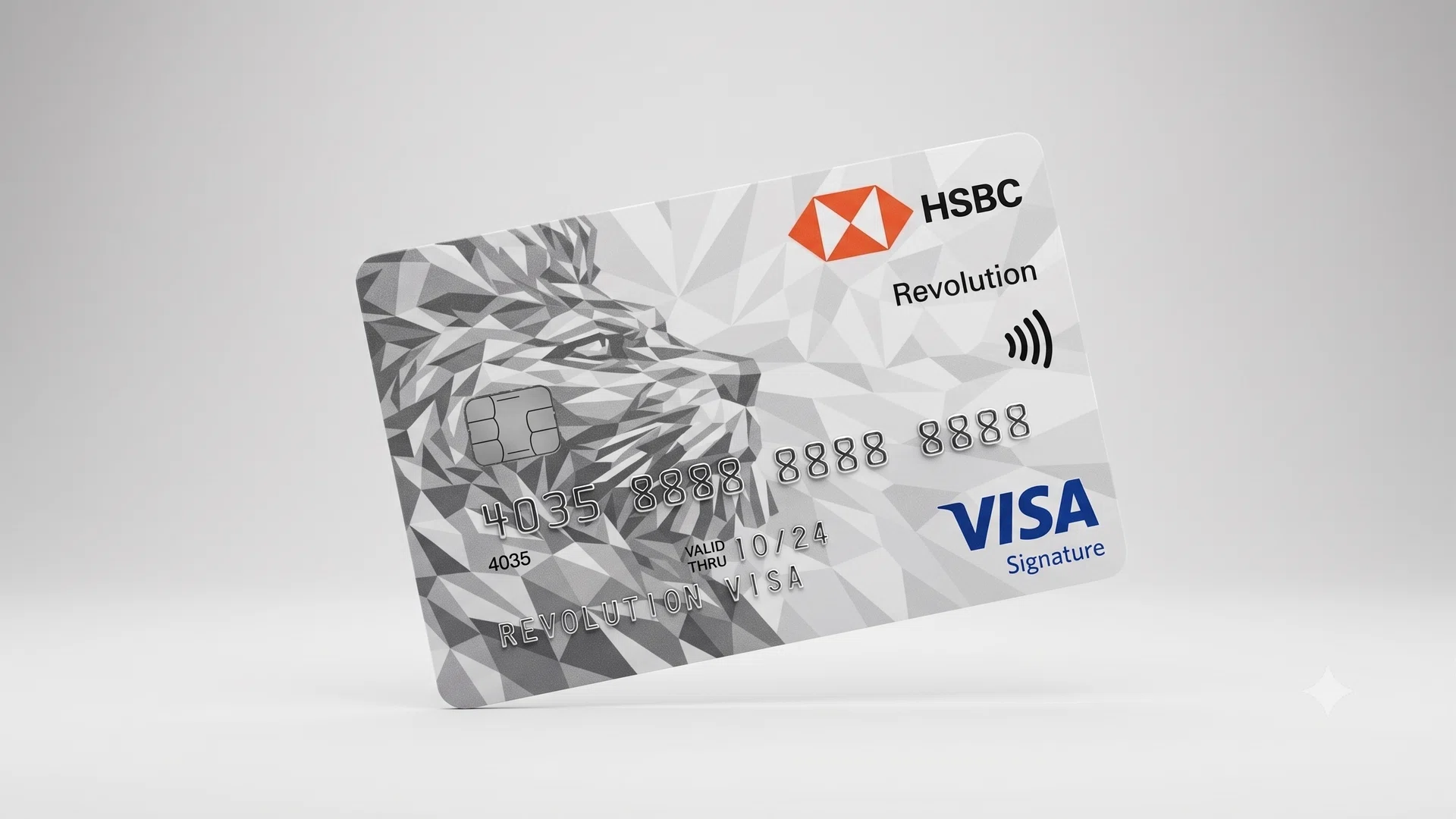 HSBC Revolution credit card Visa Signature