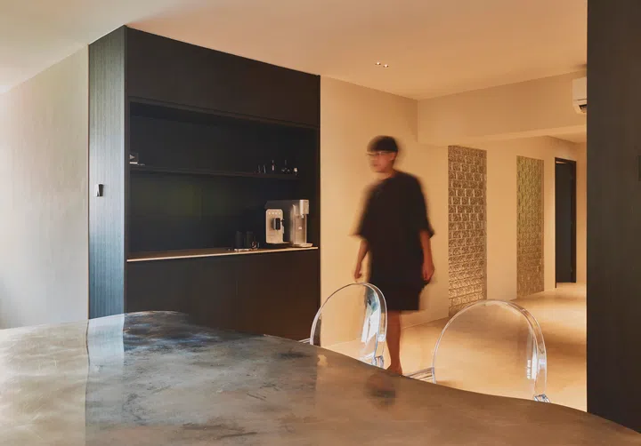 The home is a gorgeous amalgamation of textures. 