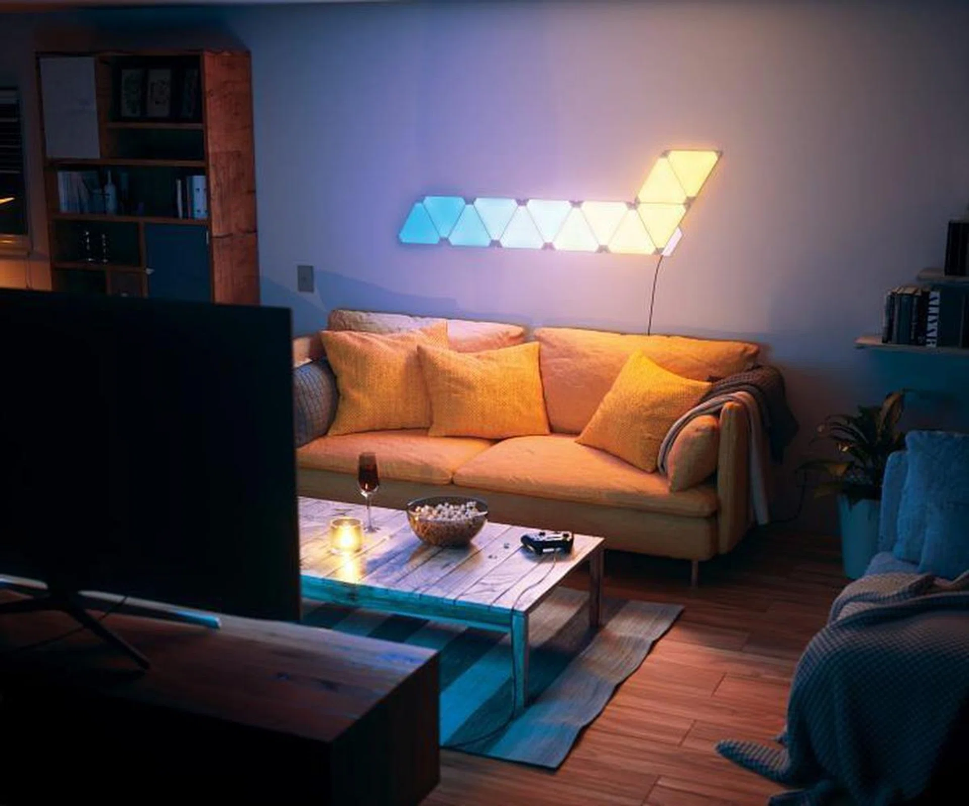 Create your own lighting and ambiance with these unique LED panels ...