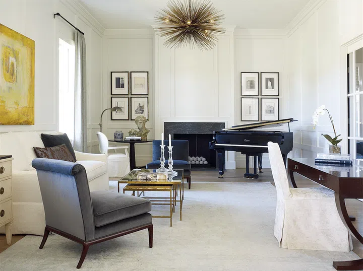 This Steinway-designed Boston Baby Grand 156 piano is a sleek and quality piece to have at home.